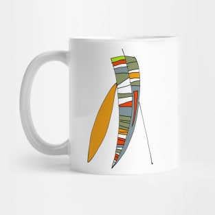 Post modern flowers Mug